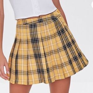 NWT F21 Plaid Skirt